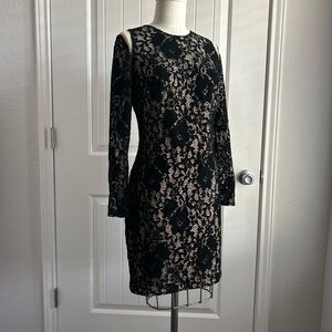 Tadashi Shoji elegant Black Lace Dress 6